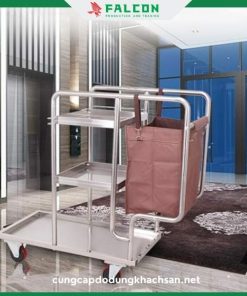 Xe dọn vệ sinh khách sạn XDVS-01