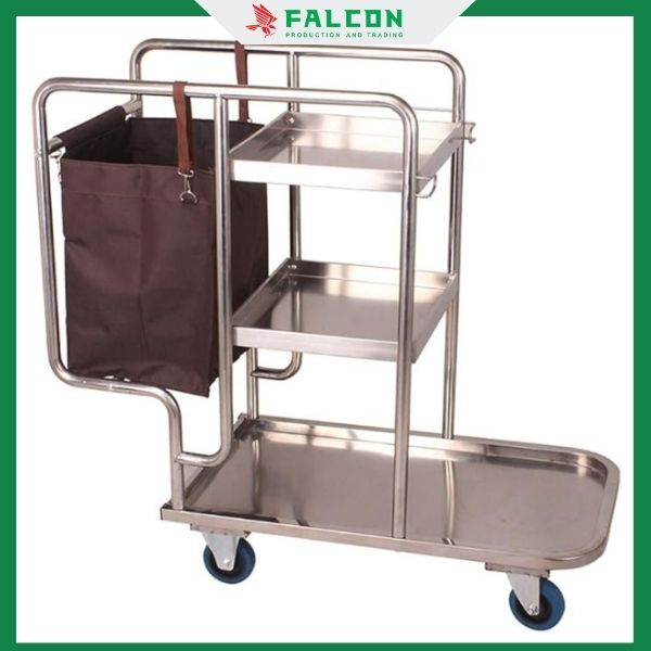 Xe dọn vệ sinh khách sạn XDVS-01