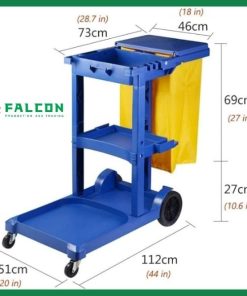 Xe dọn vệ sinh khách sạn XDVS-02