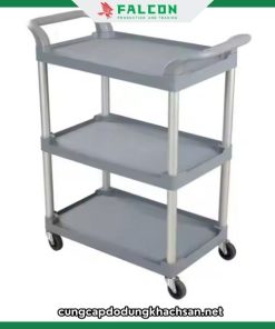 9 Xe đẩy dọn dẹp 3 tầng nhựa