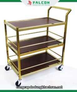 14 Xe đẩy rượu nhà hàng 3 tầng