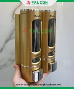 Bình dung dịch gắn tường đôi màu vàng hồng