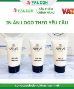 Tuýp dầu gội sữa tắm khách sạn