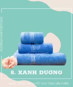 khăn màu khách sạn êm ái dịu nhẹ