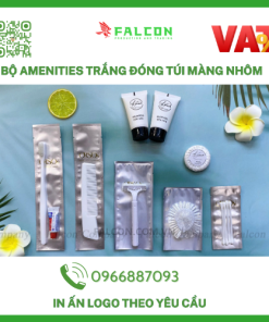 bộ amenities khách sạn túi nhôm