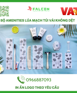 bộ amenities lúa mạch túi không dệt