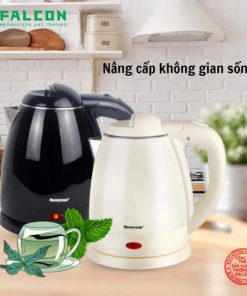 Ấm siêu tốc honeyson đen và trằng