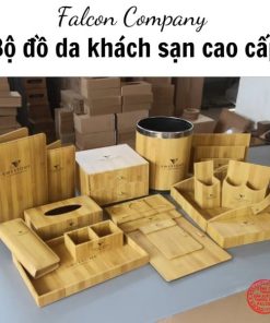 bộ đồ da giả gỗ