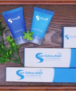 Combo bộ đồ dùng khách sạn xanh nước biển