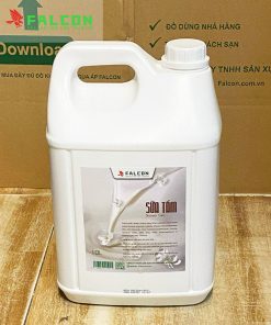 Sữa tắm can 10 lít chuyên dùng cho các khách sạn cung cấp bởi Falcon