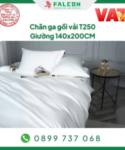 chăn ga gối trắng trơn