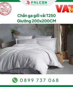 chăn ga gối trắng trơn