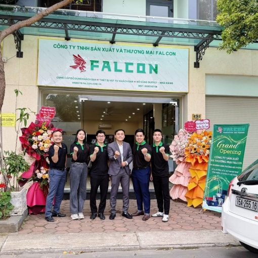 Chi nhánh Falcon - văn phòng Hải Phòng - Showroom cung cấp thiết bị - đồ dùng khách sạn