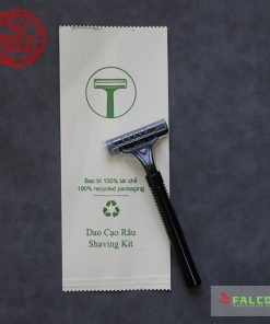 Dao cạo râu màu đen cho khách sạn.