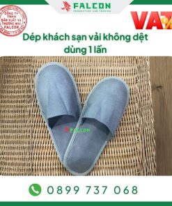 Dép khách sạn dùng 1 lần vải không dệt Falcon
