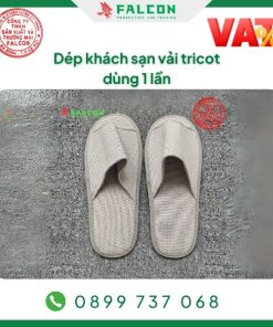 Dép khách sạn tricot dùng 1 lần