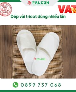 dép khách sạn vải tricot giá rẻ