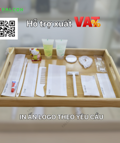 bộ đồ amenities trắng