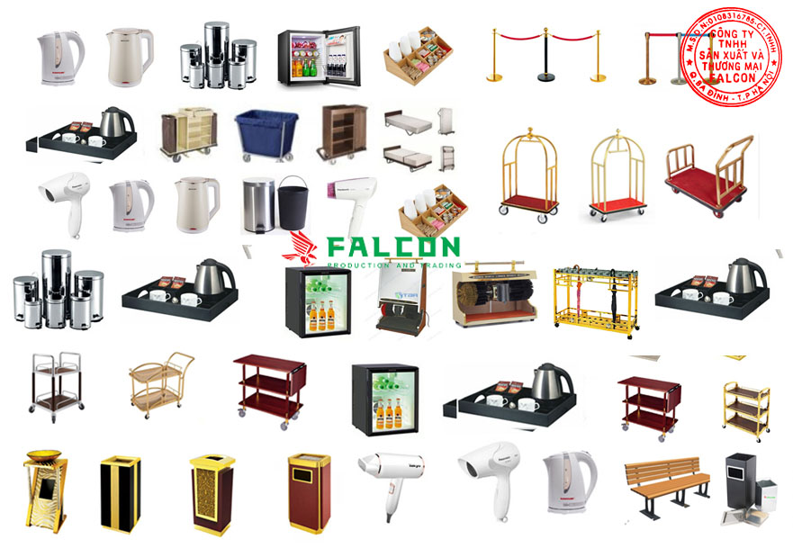 Falcon cung cấp đồ dùng khách sạn tại Trà Vinh uy tín, giá rẻ