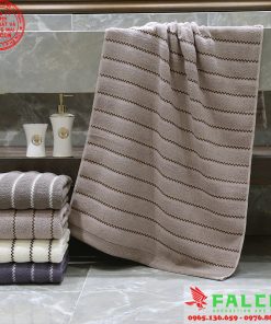 Khăn khách sạn, resort, spa nhuộm dệt logo theo yêu cầu