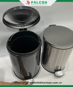 thùng rác phủ nano hình tròn cao câp