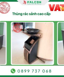 Thùng rác sảnh cao cấp