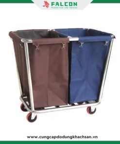 Xe Dọn Buồng Phòng Khách Sạn 2 Ngăn