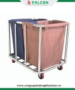 Xe Dọn Buồng Phòng Khách Sạn 2 Ngăn